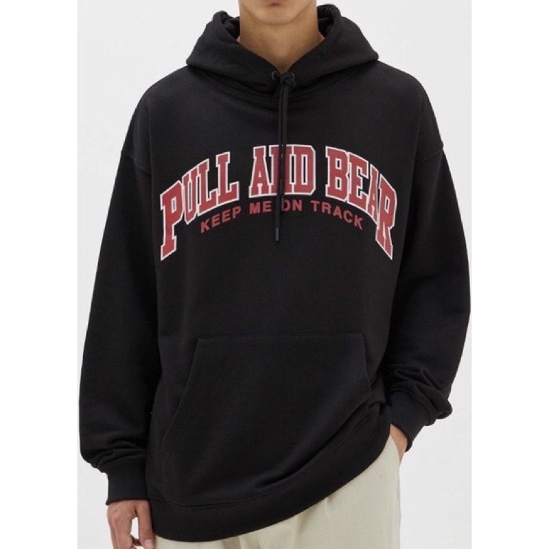 COD hoodie polos SWEATER HOODIE PULL&BEAR 100%high TECHNOLOGY denim motif