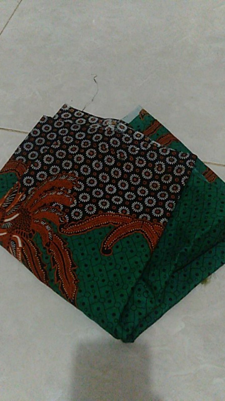 Batik Couple Keluarga Sania Ruffle Ori Ndoro Jowi Dnt Motif