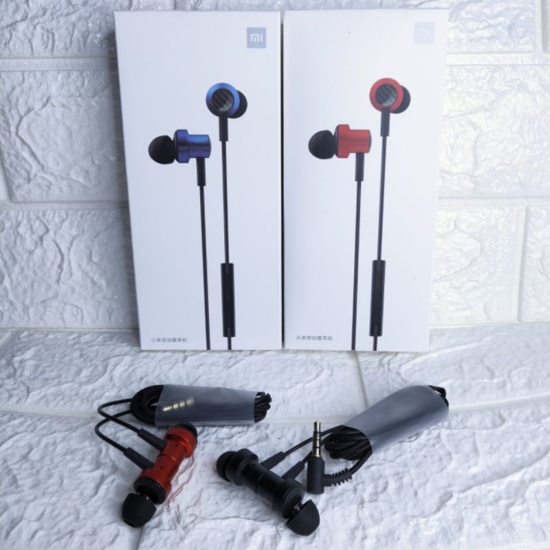 Headset Xiaomi Mi Earphones Basic With Mic Stereo Bass