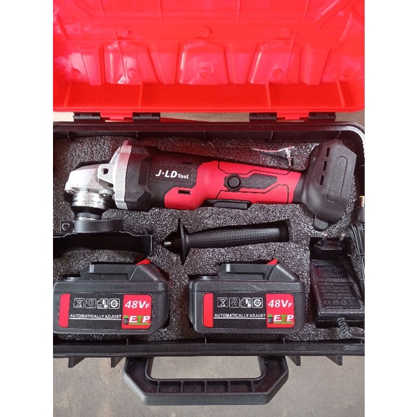 Cordless Angle Grinder JLD 48V Mesin Gerinda Baterai JLD 48V JLD Tolls