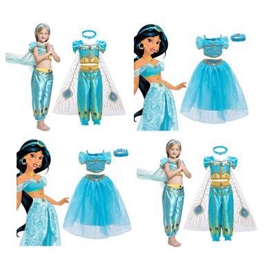 [Brandedbaby] B2W2 KOSTUM PRINCESS ANAK JASMINE / DRESS PRINCESS ANAK PEREMPUAN / BAJU ULANG TAHUN