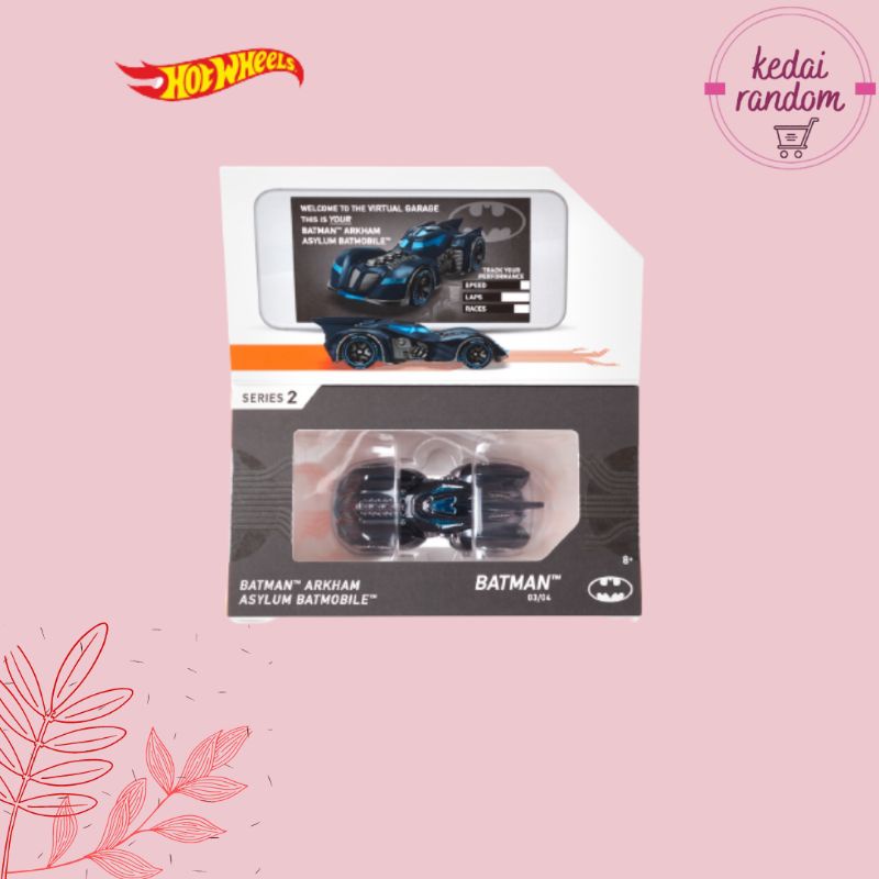 Hot Wheels ID Arkham Asylum Batmobile - Mainan Mobil Balap