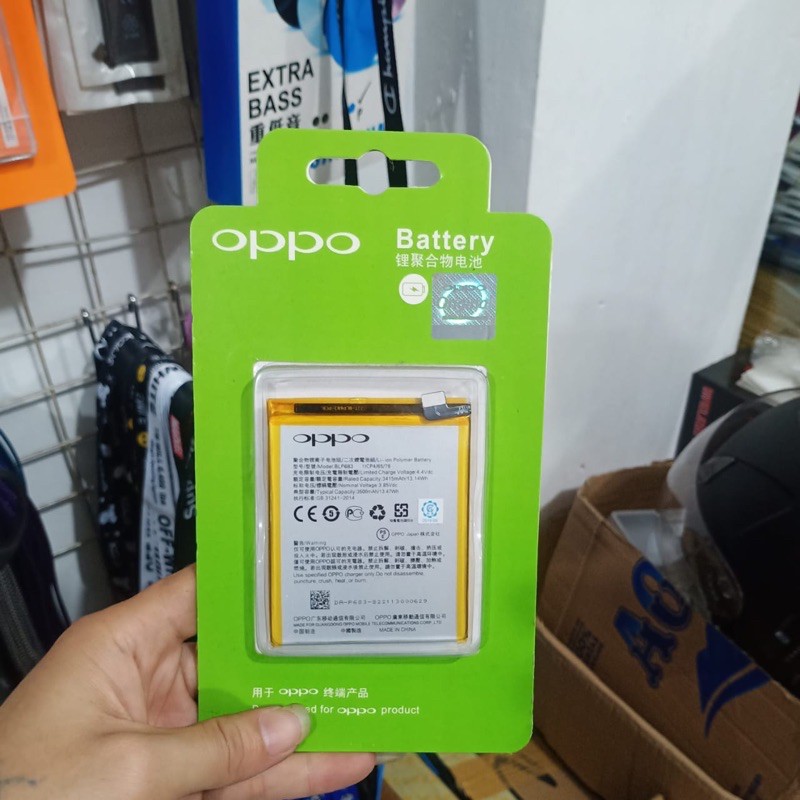 Batt Batre Baterai Battery OPPO F9 Realme 2pro BLP683 Original