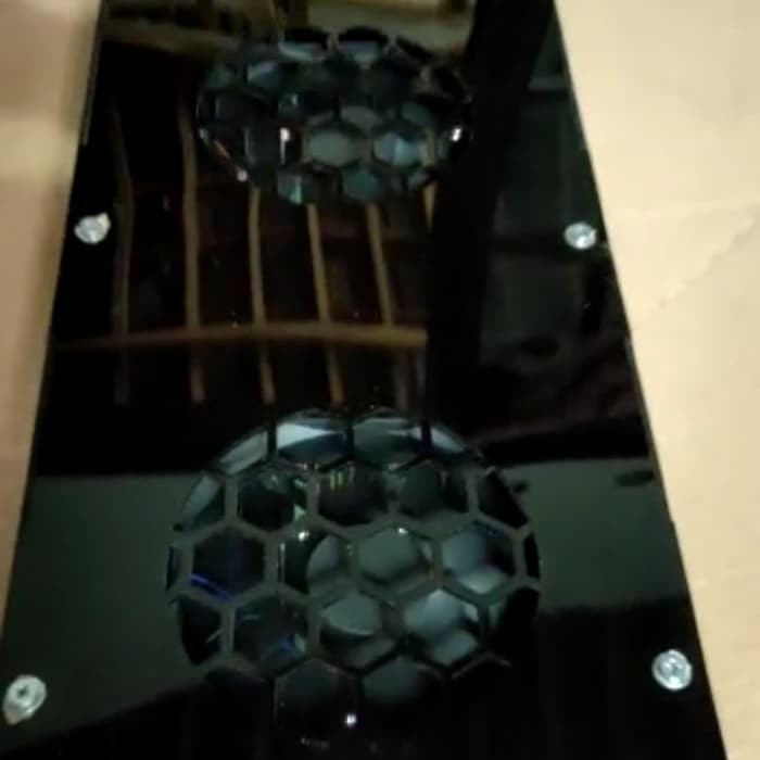 lampu 78led (234w)aquarium / akuarium laut akrilik +dimmer