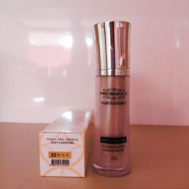 prorance liquid foundation
