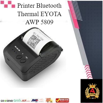 Printer Bluetooth Thermal EYOTA AWP 5809 Kertas 58 mm