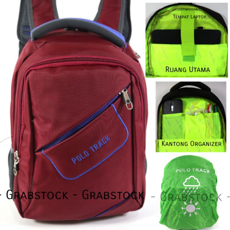 Tracker Impor Ransel Polo Track Raincover 2815 Grabstock