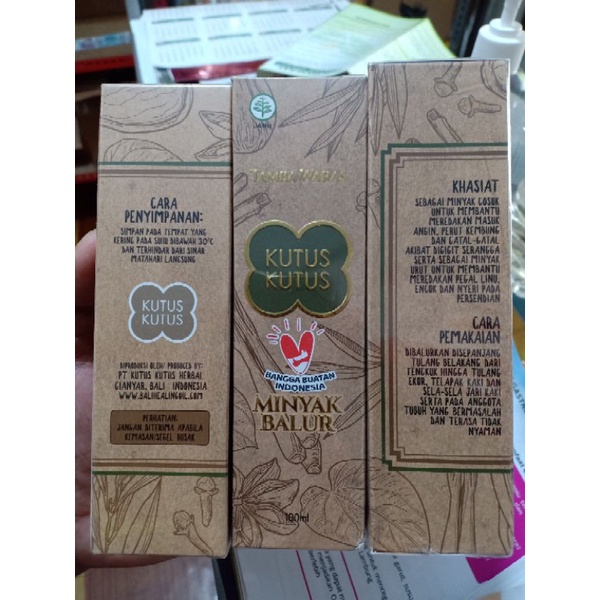 Minyak Kutus Kutus Asli 100ml Original MANADO Mapanget GPI