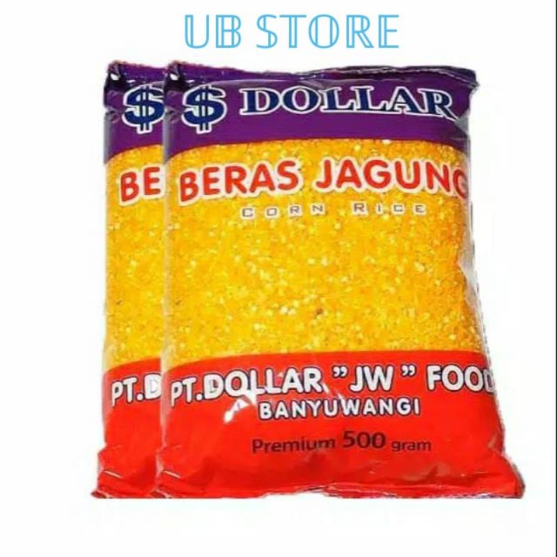 

Beras Jagung Dollar 500 Gram Sehat Halal Murah Original