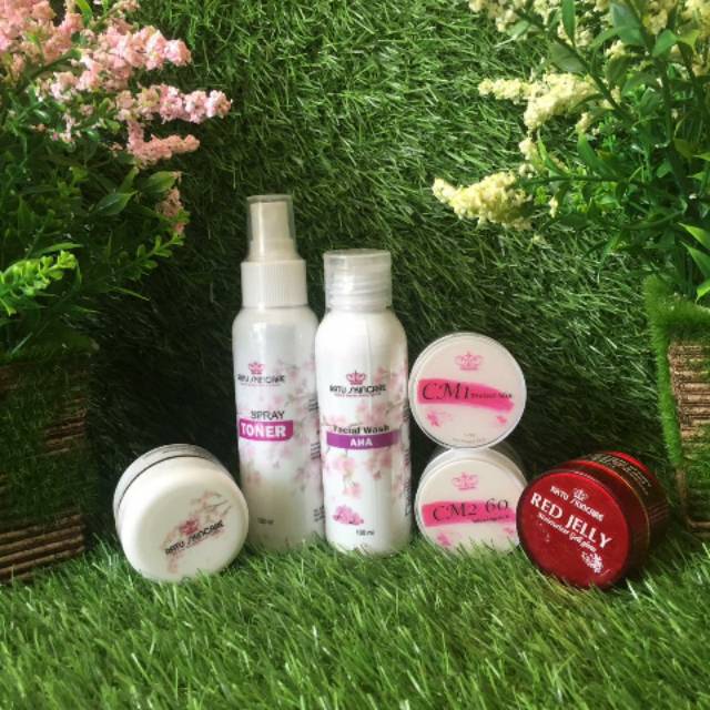Ratu Skincare "Paket Komplit Whitening Konsentrasi Tinggi" (kulit normal)