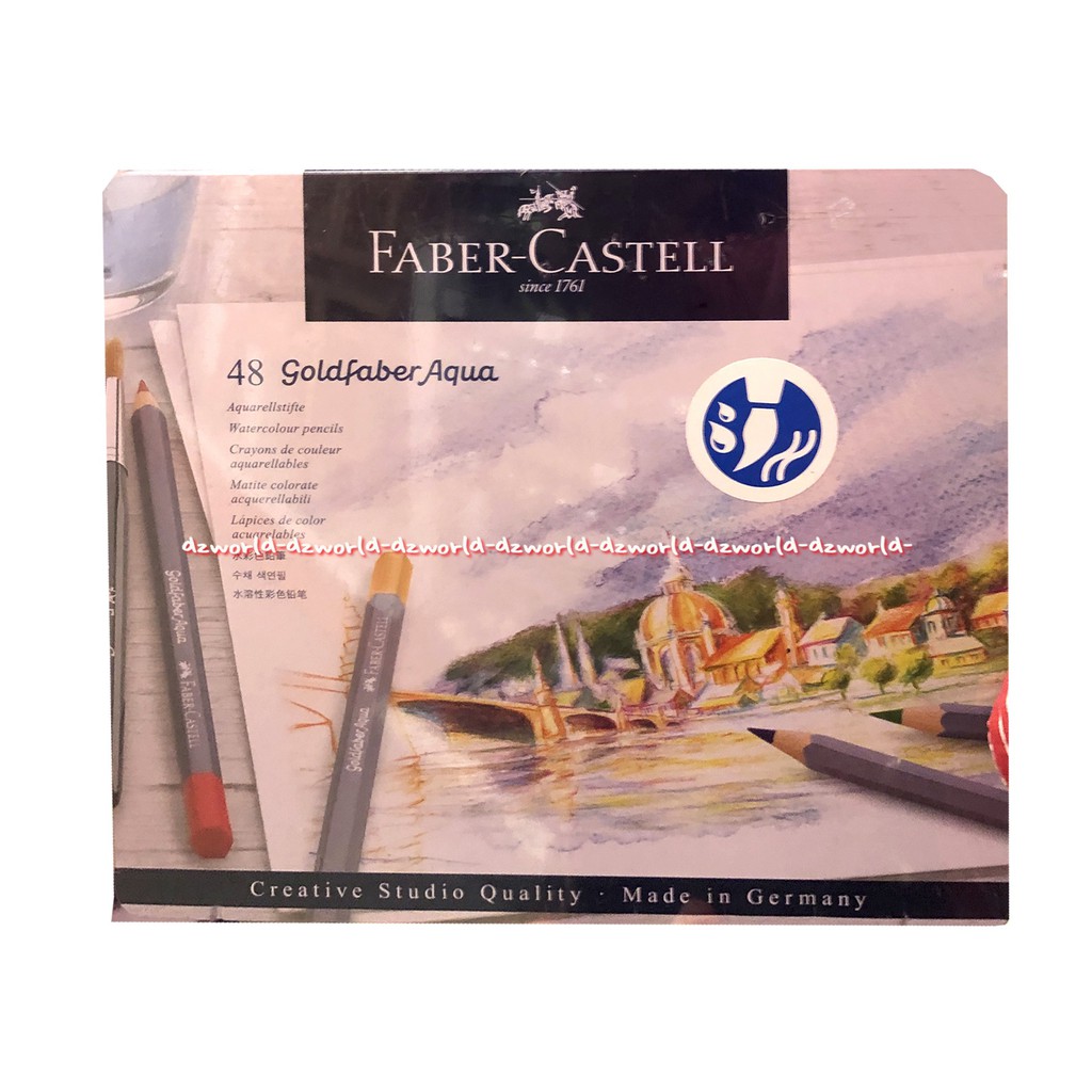 Faber Castell 48 Goldfaber Colour Pencils Pensil Warna