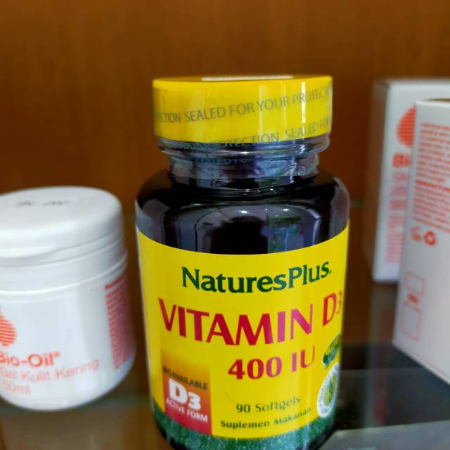 Natures plus Vitamin D3 400iu