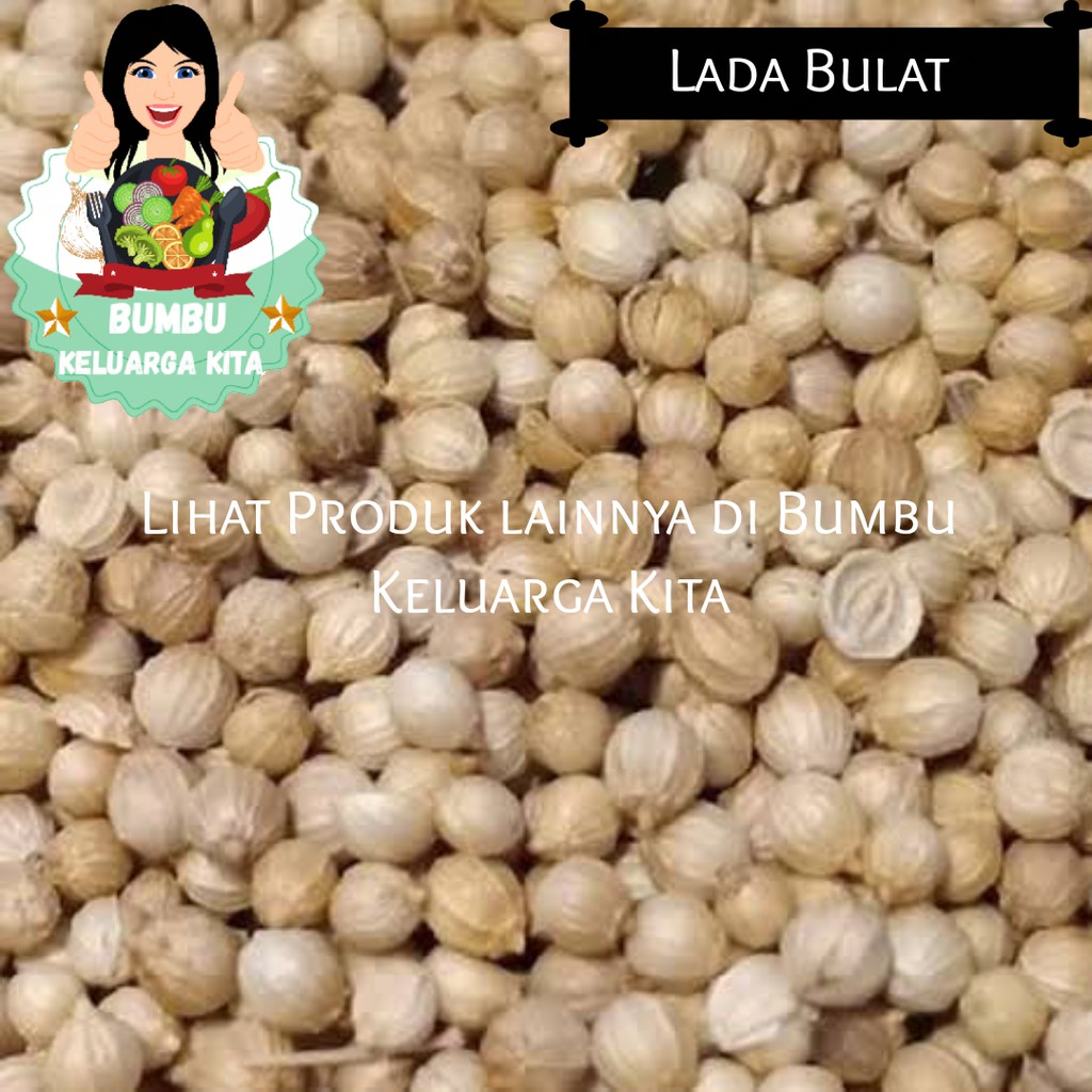 

Lada Bulat 1kg / White Pepper 1Kg / 1000Gram