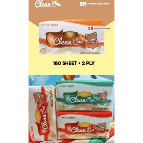 tissue Clean plus tissue clean plus 180 sheet