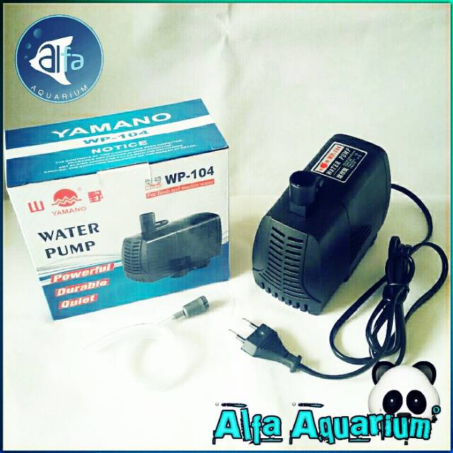 WP 104 / Mesin Pompa Air / YAMANO / Mesin Aquarium / Pompa Aquarium / Pompa Celup / Pompa Kolam Ikan
