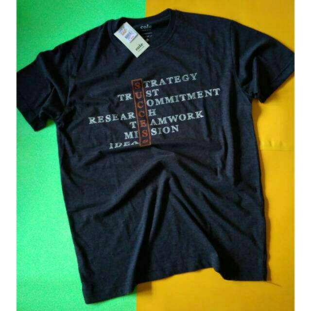 Kaos cole original brand matahari ful tag