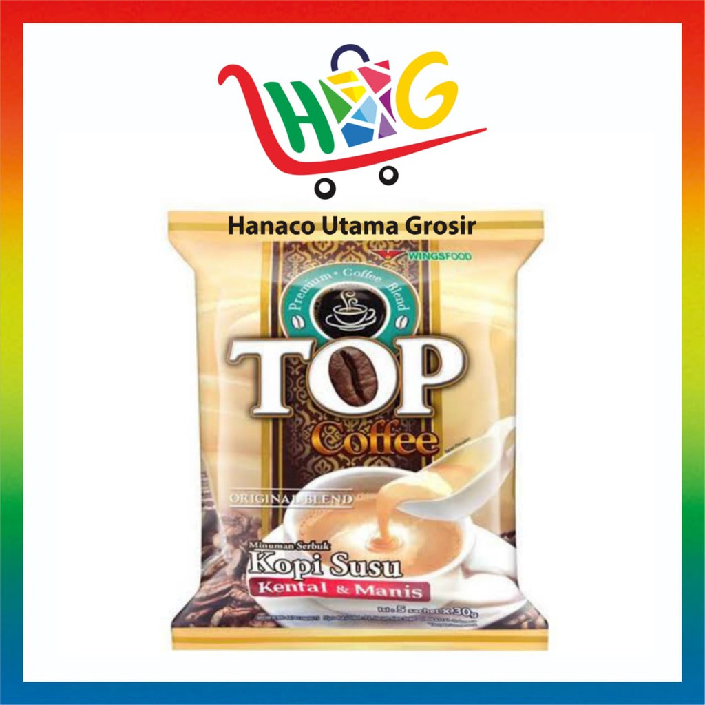 Top Coffee Susu Kental Manis 22 gram