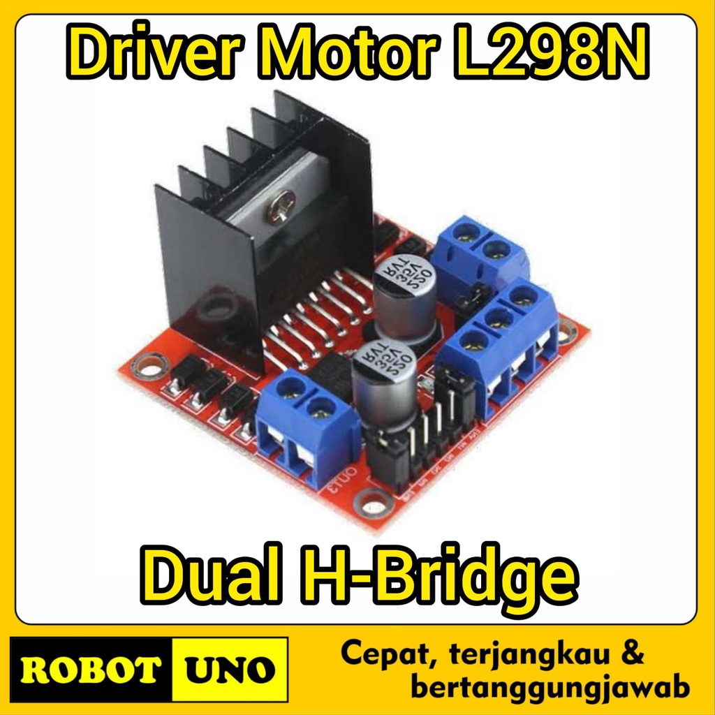 Jual L298N Motor Driver H Bridge Arduino L298N Dual Motor Driver Module ...