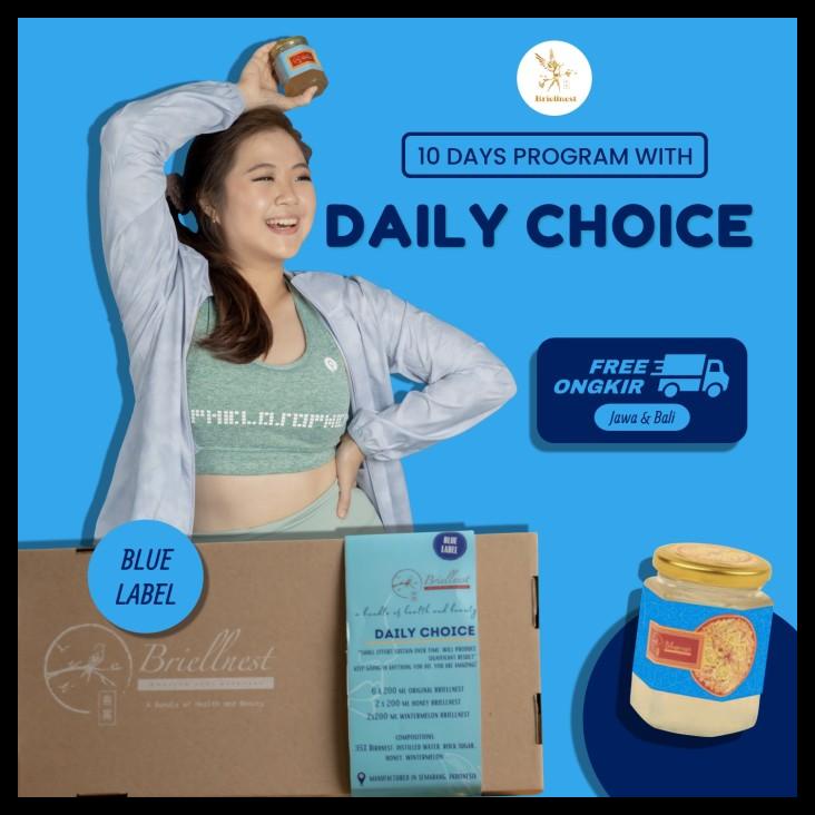 

DISKON TERBATAS !!! DAILY CHOICE 10 DAYS PROGRAM BIRD NEST CONCENTRATE [10X200ML] TERLARIS