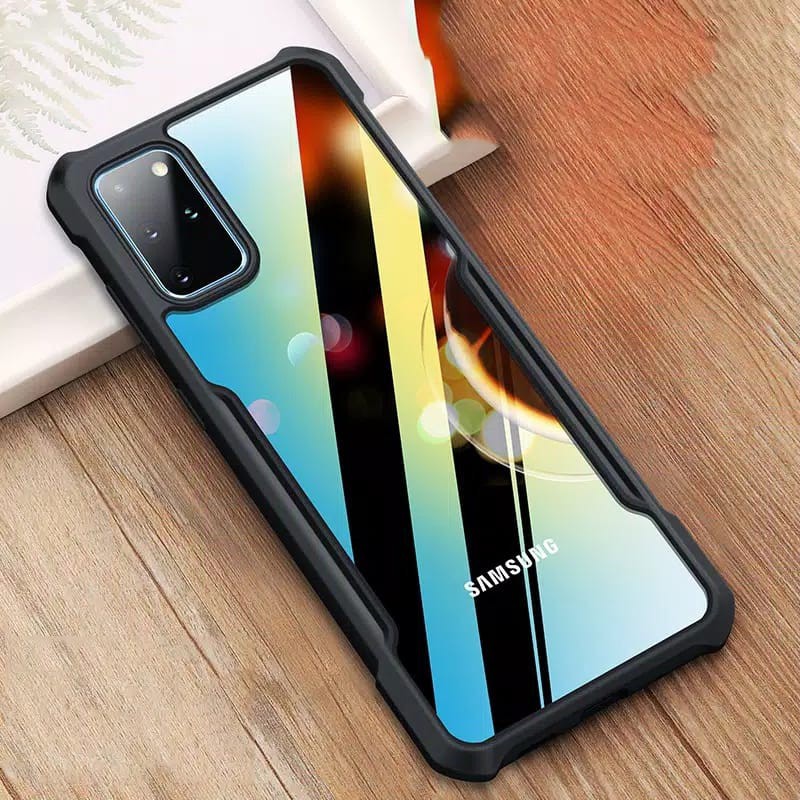 Paket 3in1 Case Oppo Reno 4 Airbag Shockproof Transparent