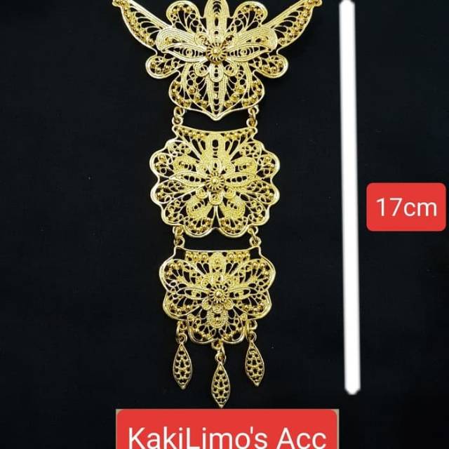 Bros kebaya susun tiga