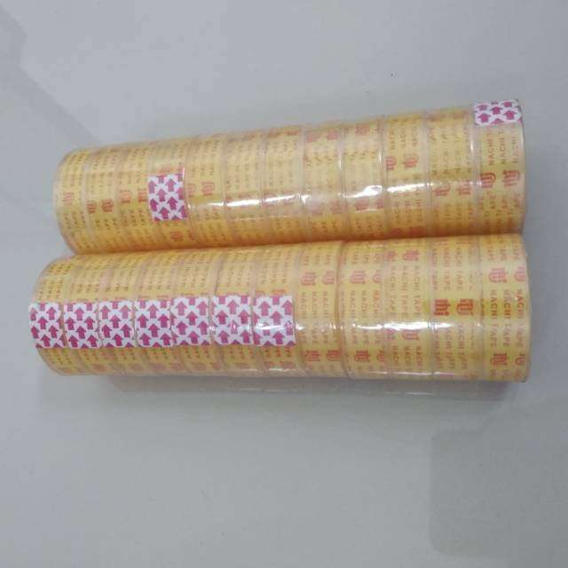 

Selotip nachi tape kecil 0.5 inchi atau 1.2cc
