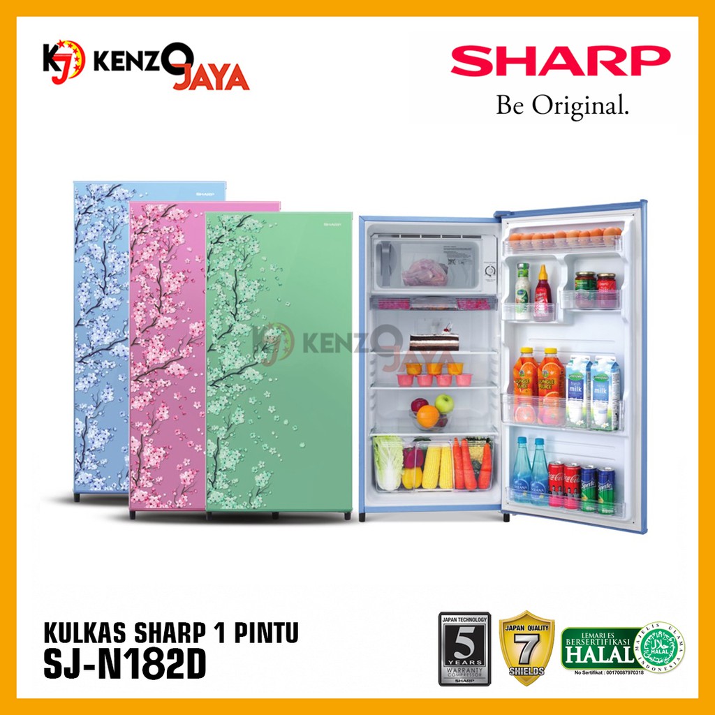 Kulkas 1 Pintu SHARP SJ-N182D