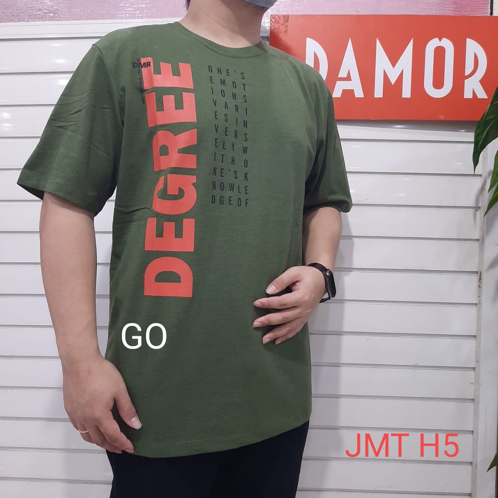 gof B2 DAMOR (CRESSIDA) 2XL Jumbo Extra Size Big Size Misty Kaos Oblong Baju Distro Kaos Dakwah Pria