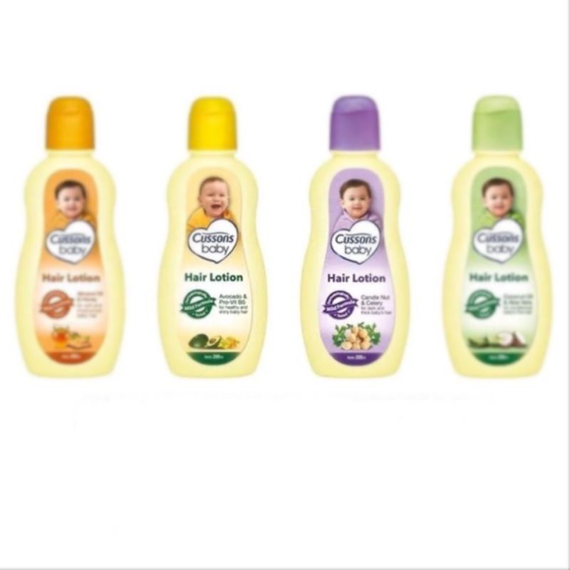 Cussons Baby Hair Lotion 100 ml dan 50 ml