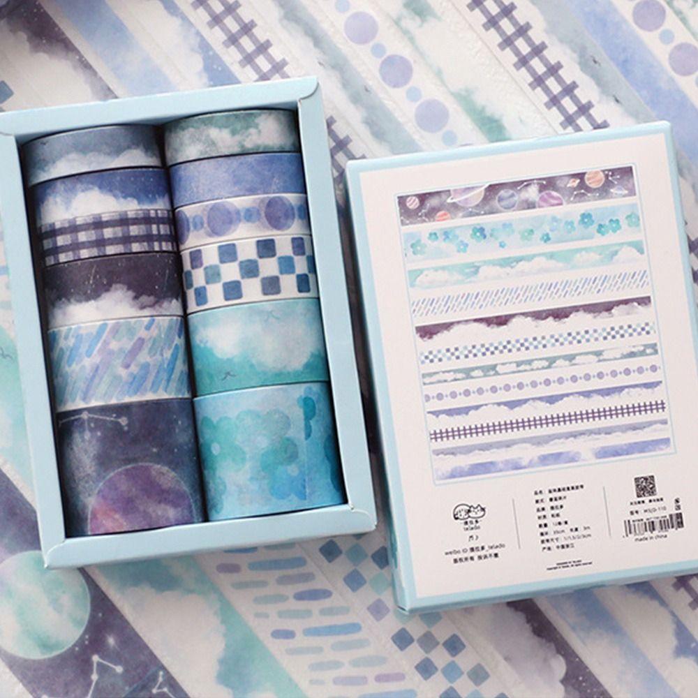 Preva 12Rolls/Set Washi Tape Baru Lucu Segar Scrapbooking Gadis Hati Little Fresh INS DIY Bahan