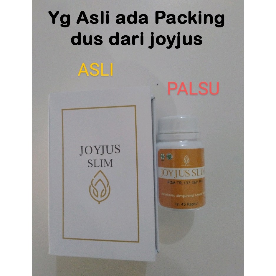 ❤️ RG ❤️ Joyjus Slim Capsul Pelangsing Herbal Alami Tanpa Efek Samping 45 Capsul