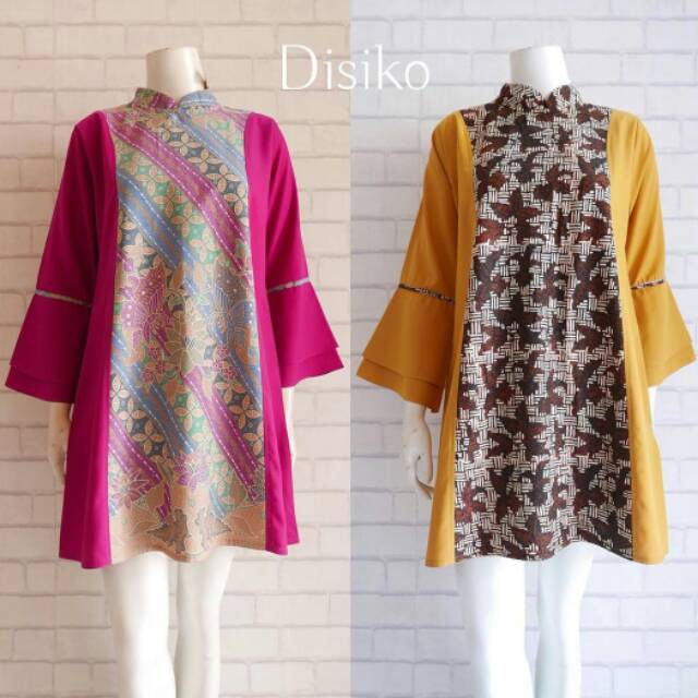 TUNIK BATIK PEPLUM BY DISIKO ORIGINAL