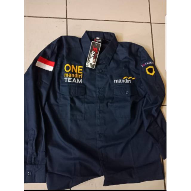 Seragam Kemeja Baju Bank ONE MANDIRI