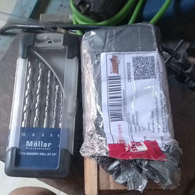 Mata Bor Tembok Beton Set 5 Pcs Mollar