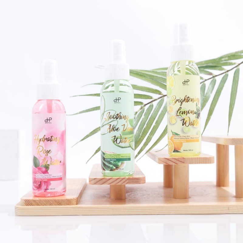 [AGEN RESMI] BPOM HUPPIES BEAUTY WATER / FACE MIST HUPPIES / ROSE WATER / LEMON WATER / ALOE WATER