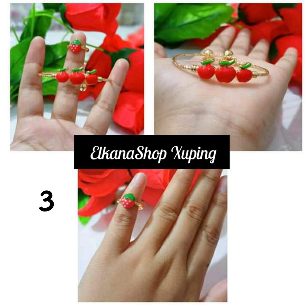 Gelang Anak Free Cincin Xuping  / elkanashop