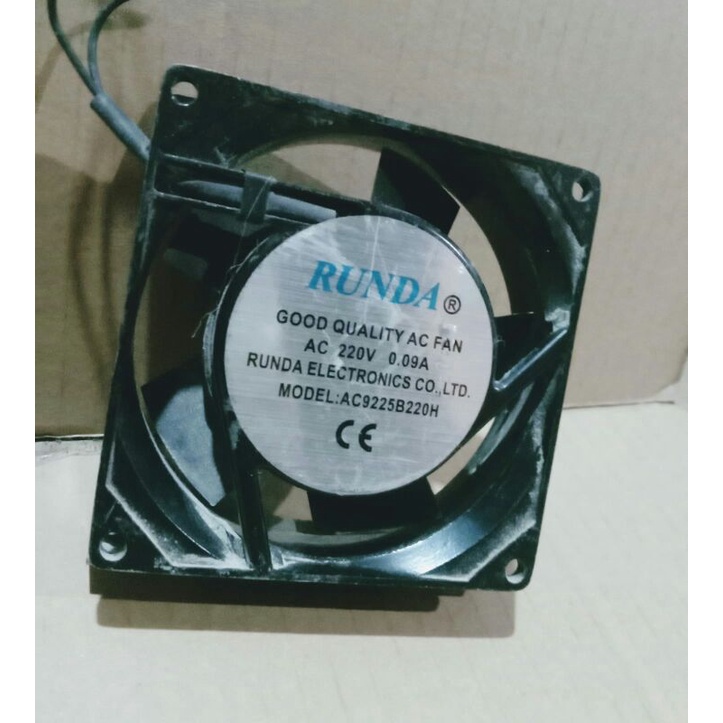 Cooling Fan / RUNDA Fan AC 220V - 9,2cm