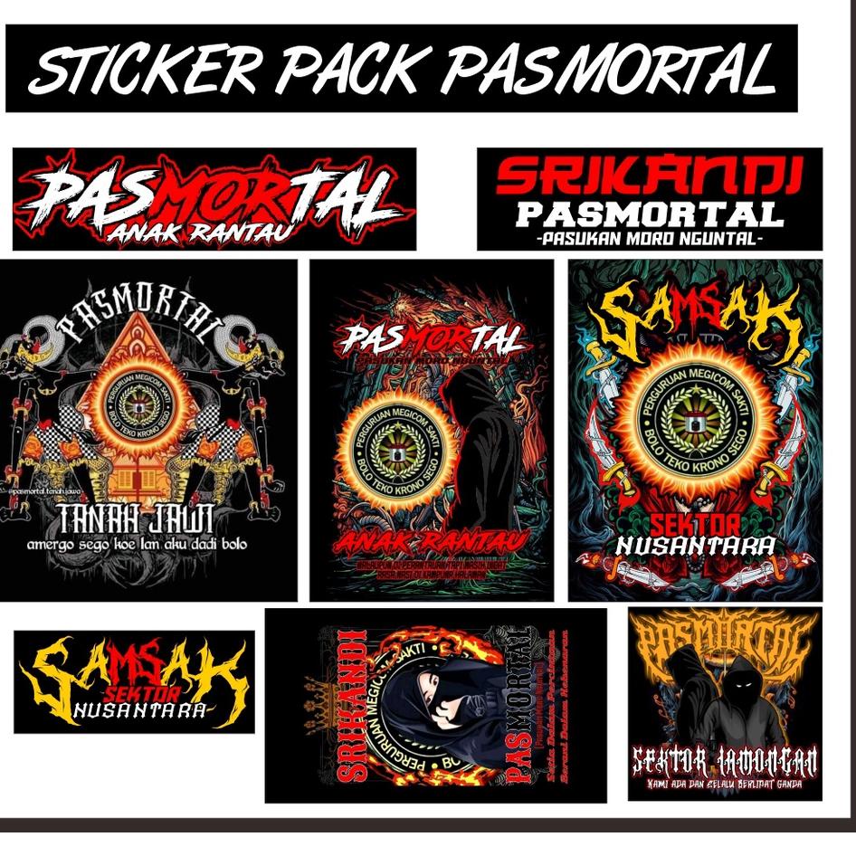 Terlaku...STICKER PACK PASMORTAL KEREN | ORIGINALSTICKER PACK PASMORTAL KEREN | ORIGINALharga bersai