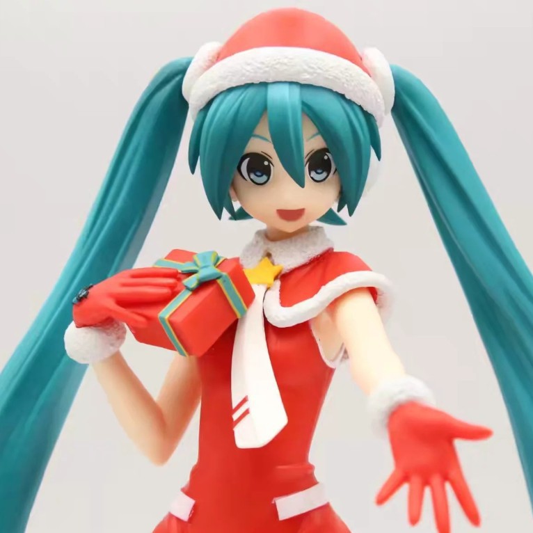 Action Figure Hatsune Miku Bahan Pvc Untuk Dekorasi Natal Shopee - hatsune miku model roblox