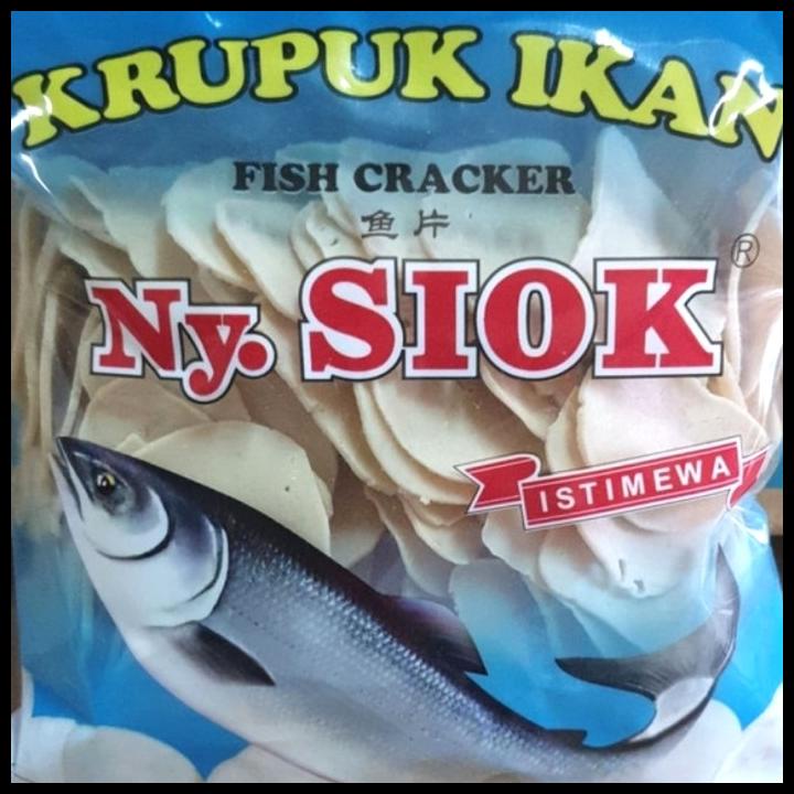 

Ny. Siok Kerupuk Ikan 500 Gram