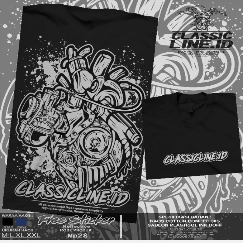 Classicline Kaos Cb Original Kaos Cb 100 Kaos Herex MP28