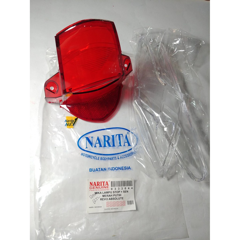 Narita - Mika Kaca Lampu Stop Belakang Revo Absolute / Revo Fit Karbu