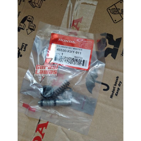 45530-KVY-911 Cylinder set master rem depan original AHM Honda beat sil master rem atas ori vario