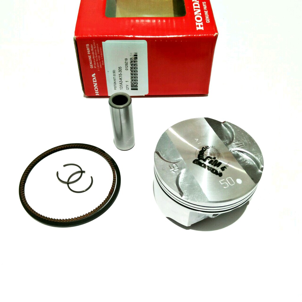 Piston kit Seher Seker kit Cb 150 R K15 Size 50 Original AHM