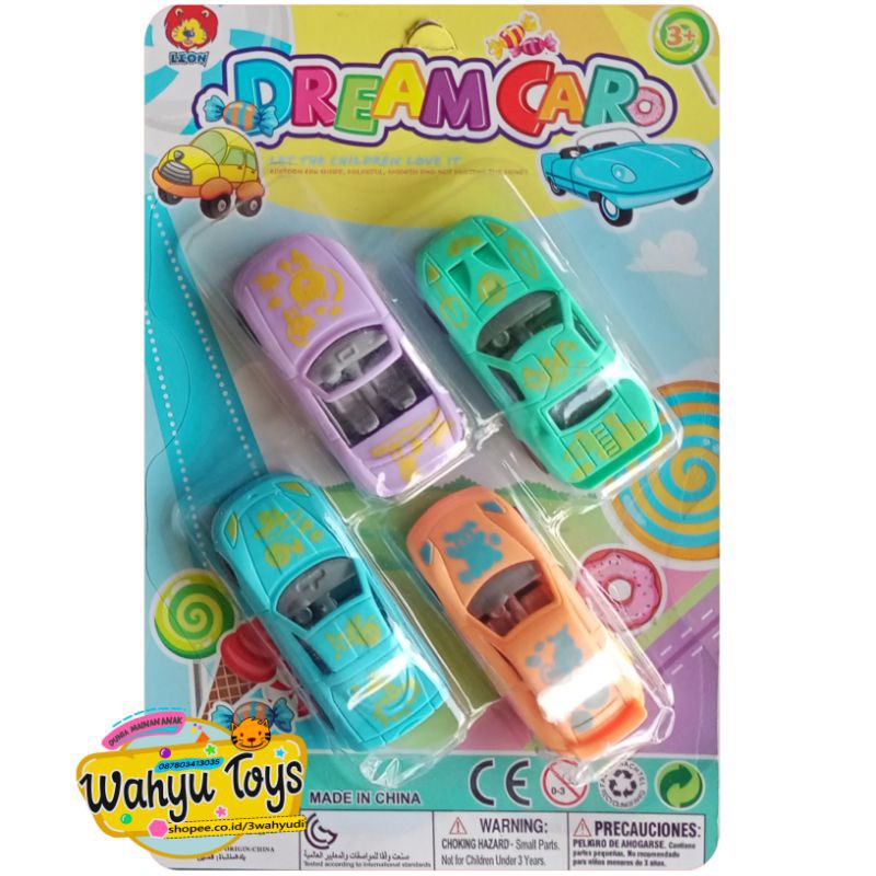 mainan mobil mini Car 4pcs murah