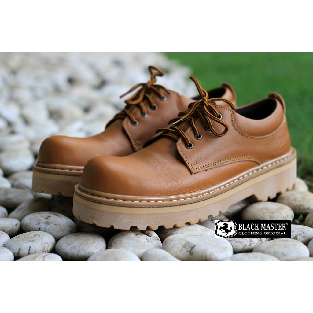 Sepatu Boots Kulit Asli Boots Kerja Pria Boots Pendek Kerja Outdoor Biker Boot Boots Pria