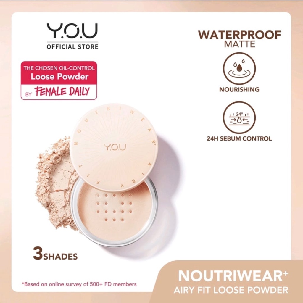 YOU Noutriwear Airy Fit Loose Powder 15 gr