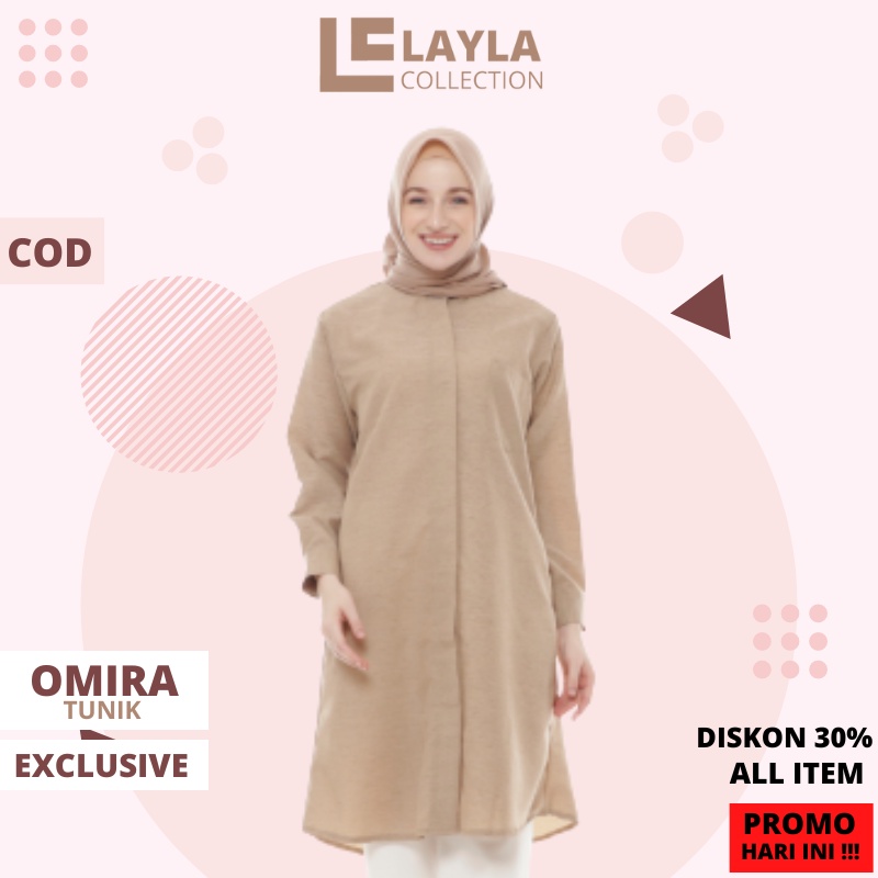 LC21 Baju Atasan Setelan Kemeja Muslim Bju Atsan Atasn Kmeja Kwmeja Krmeja Muslimah Wanita Perempuan