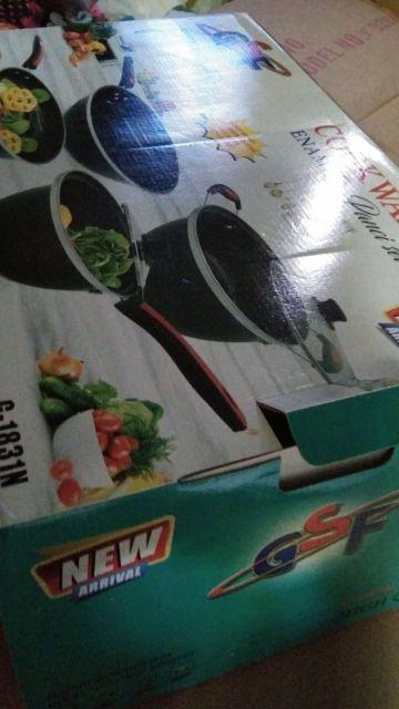 Gsf Panci Set 6 Pcs Enamel Gsf1831