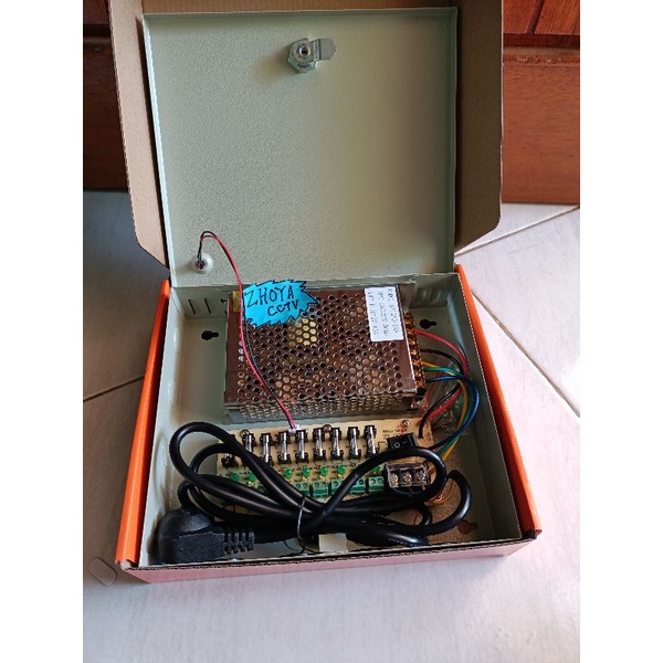 power suplay box 10a plus kabel AC kobra